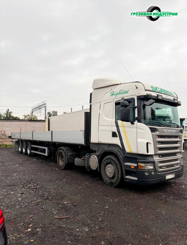 Отгрузка полуприцепа бортовая платформа Тонар B3-13К в Москву 29.08.25